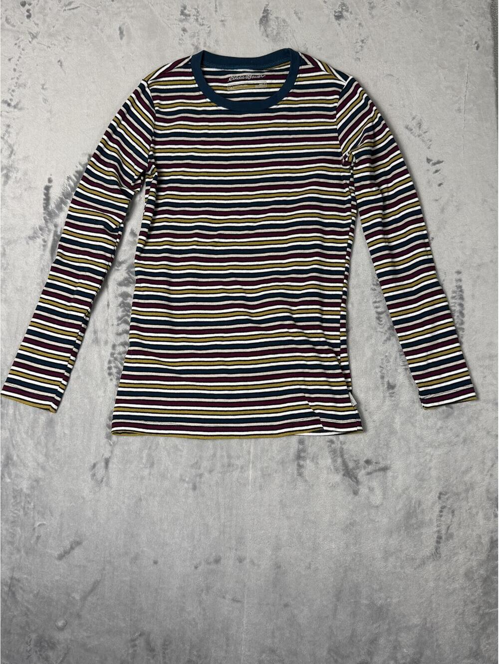 Eddie Bauer woman’s Long Sleeve T Shirt Size. S  Casual outdoor